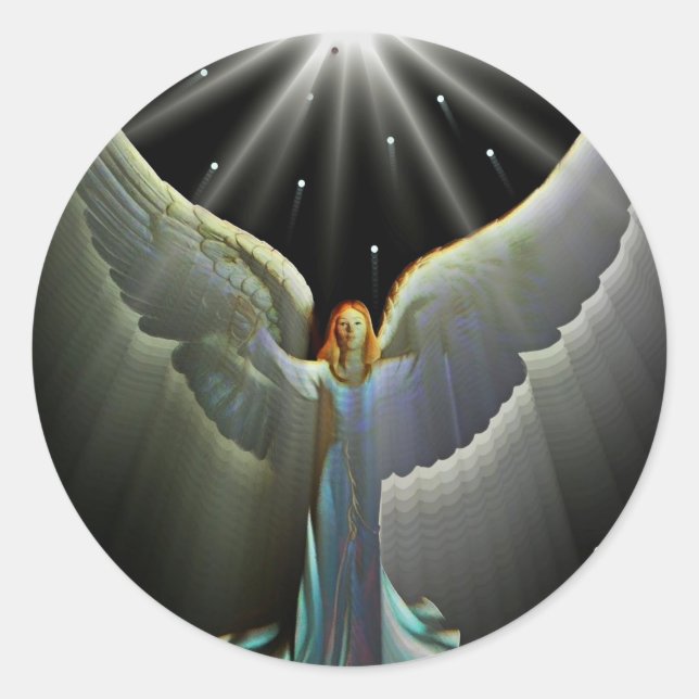 Adesivo Angel Power Sticker (Frente)