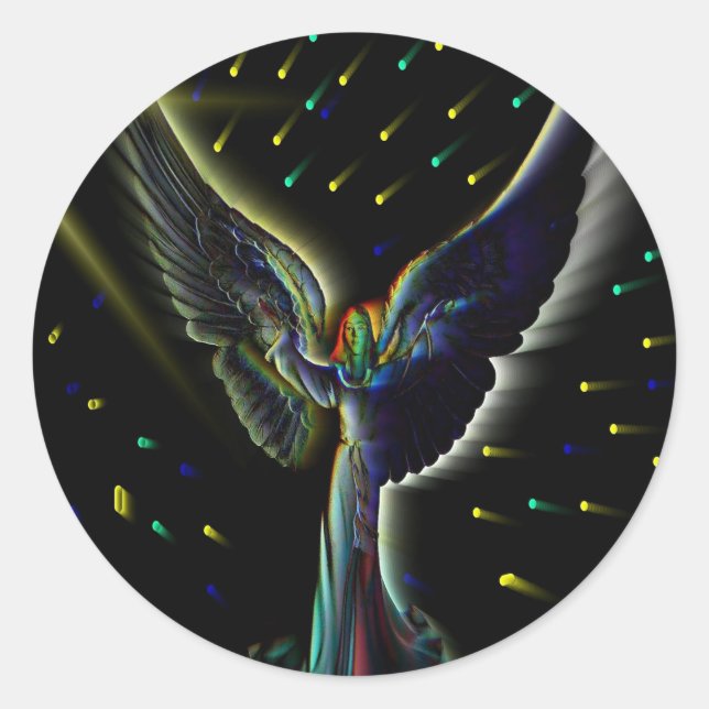 Adesivo Angel Power Sticker (Frente)