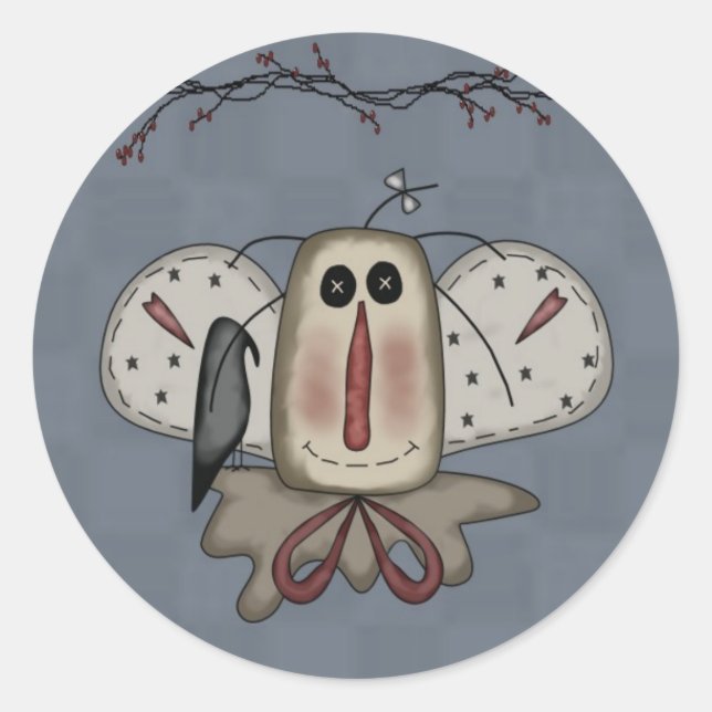 Adesivo Angel Rag Doll & Crow (Frente)