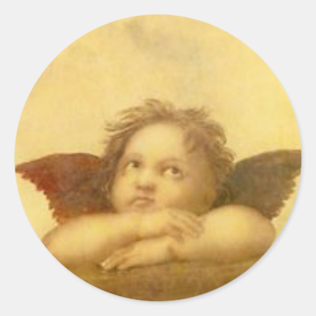 Adesivo Angel Raphael Vintage Sticker -2 (Frente)