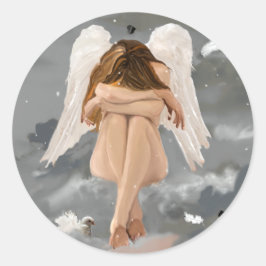 Adesivo Angel Resting