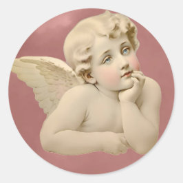 Adesivo Angel Round Stickers