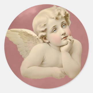 Adesivo Angel Round Stickers