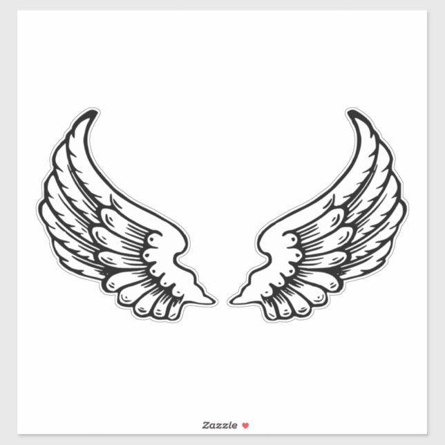 Adesivo Angel Wing Sticker (Folha)