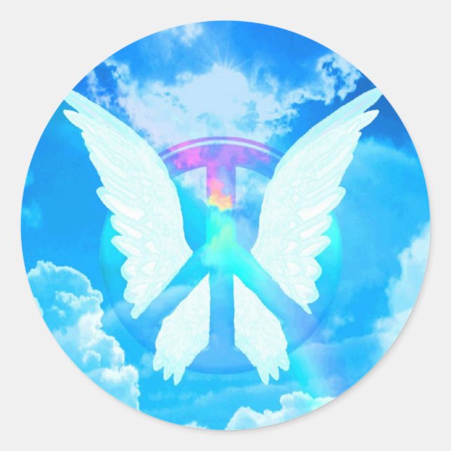 Adesivo Angel Wings & Peace (Frente)