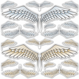 Adesivo Angel Wings Set Stickers