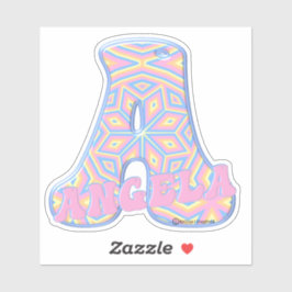 Adesivo Angela Funky Names