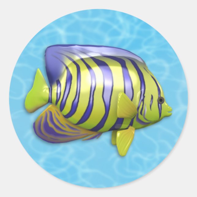 Adesivo Angelfish Sticker (Frente)