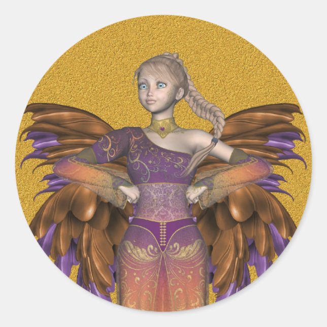 Adesivo Angels Fairys Sticker (Frente)