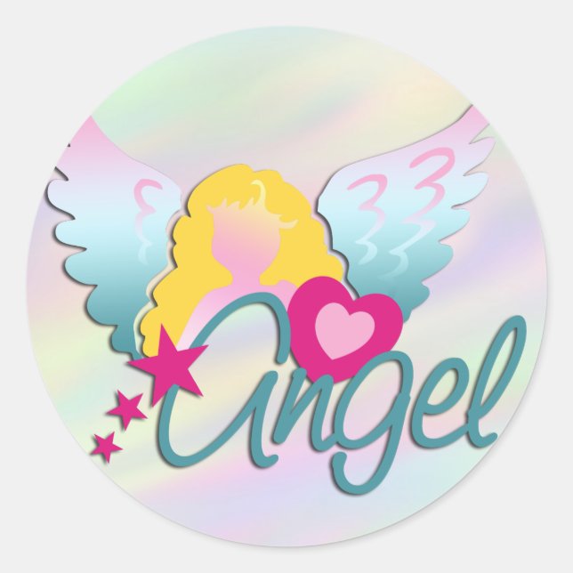 Adesivo Angels Love | colorido claro (Frente)