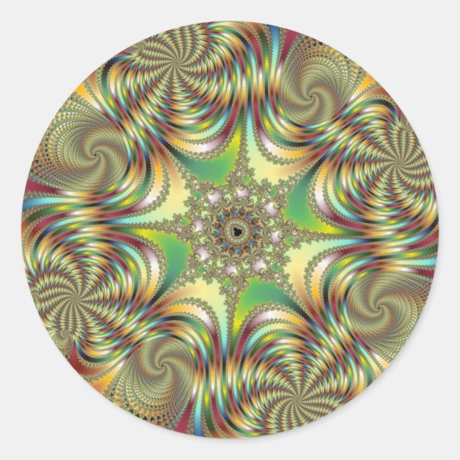 Adesivo Angelus - Fractal Sticker (Frente)