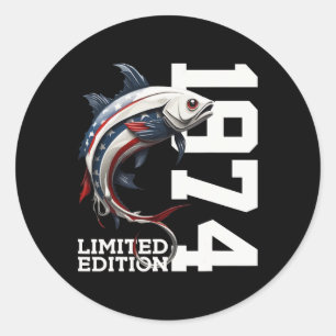 Adesivo Angler 51rua Birthday Fisheries Limited Edition 19