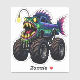 Adesivo Anglerfish Monster Truck