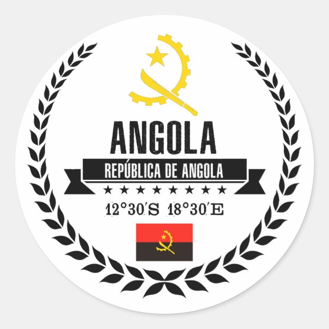 Adesivo Angola (Frente)