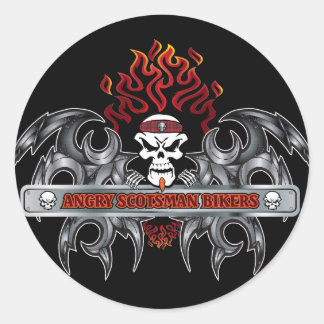 Adesivo Angry-Scotsman-Bikers