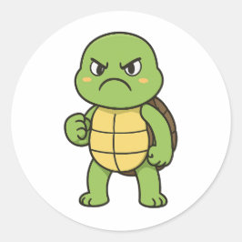 Adesivo Angry Turtle Sticker