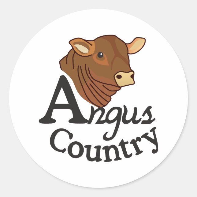 Adesivo Angus Country (Frente)