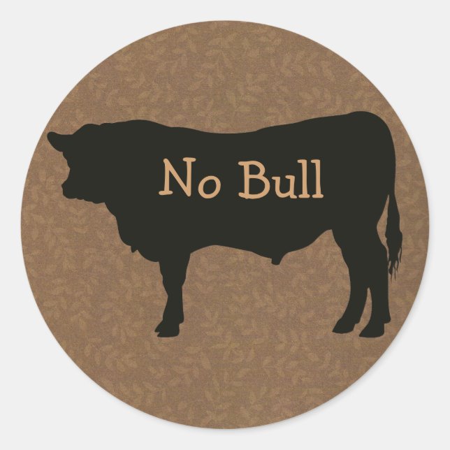 Adesivo Angus Stickers (Frente)