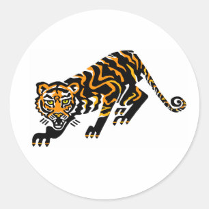 Adesivo Animais ameaçados - gato selvagem Legal - TIGER -