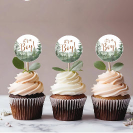 Adesivo Animais da Floresta chá de fraldas