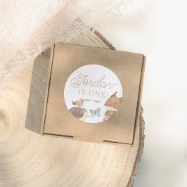 Adesivo Animais Da Floresta - Festas de aniversário Neutra