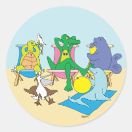 Adesivo Animais da Praia