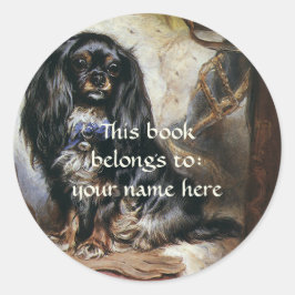 Adesivo Animais De Animais De Companhia Vintage, Placa De