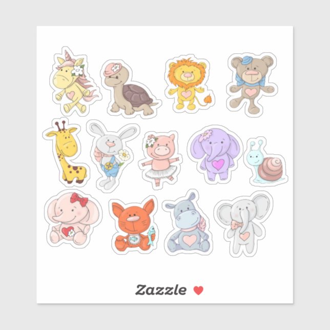 Adesivo Animais de Corte (Folha)