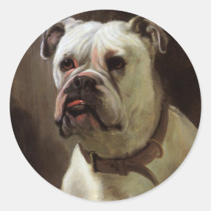 Adesivo Animais de Estimação Antigos, Retrato de Cachorro 