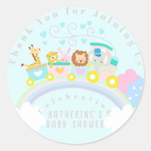 Animais do trem azul