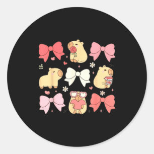 Adesivo Animais Kawaii Fofos E Laços Nk Coquette Estético