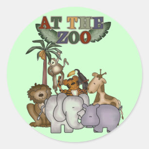 Adesivo Animais no camiseta e nos presentes do jardim