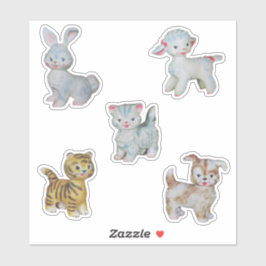 Adesivo Animais Plásticos