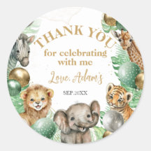 Animais Selvagens Safari primeiro aniversario Balã