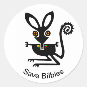 Adesivo Animais selvagens - Save BILBIES - Nature - Austrá