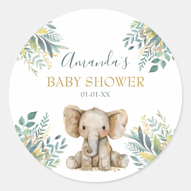 Adesivo Animais Selvagens Selvagens Selvagens Cutes (Frente)