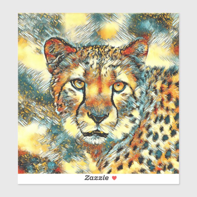 Adesivo AnimalArt_Cheetah_004 (Folha)