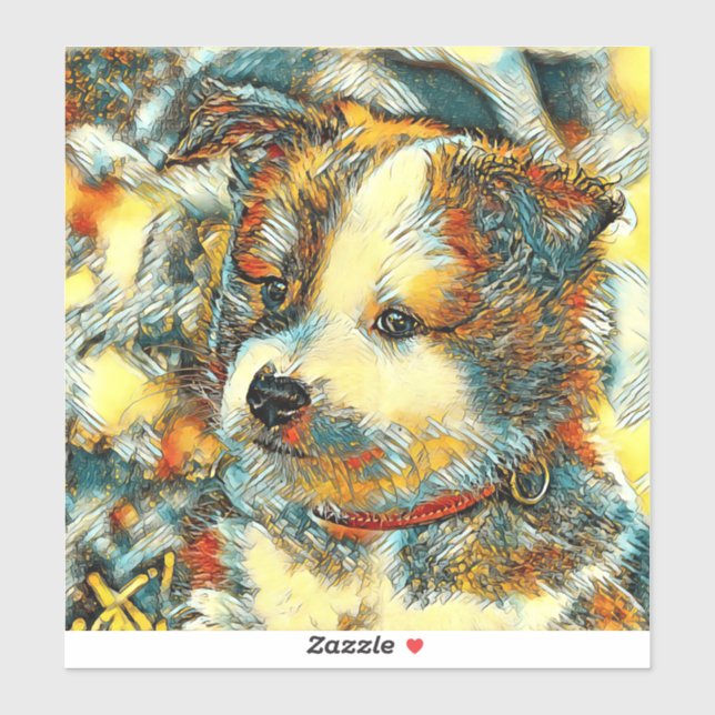 Adesivo AnimalArt_Dog_002 (Folha)