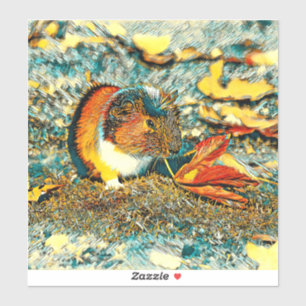 Adesivo AnimalArt_GuinéPig_001