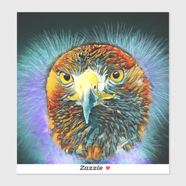 Adesivo AnimalArt_Pássaro_005 (Folha)