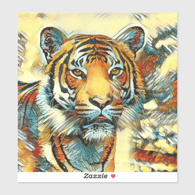 Adesivo AnimalArt_Tiger_004 (Folha)