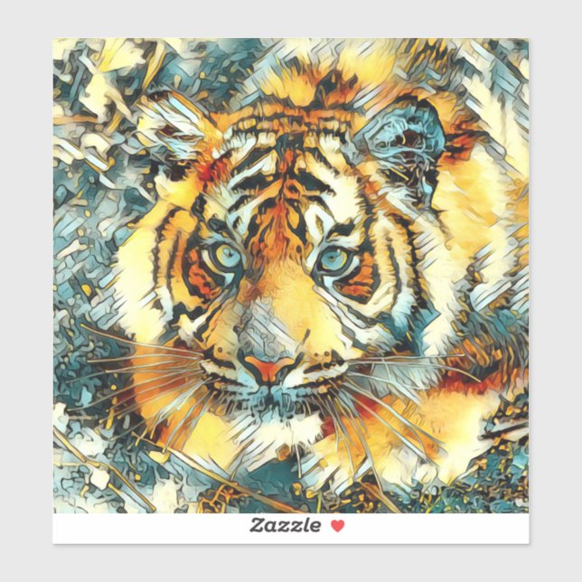 Adesivo AnimalArt_Tiger_006 (Folha)