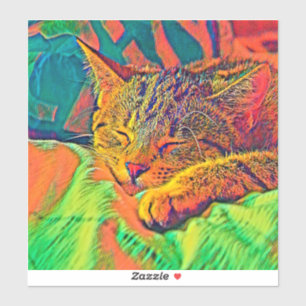 Adesivo AnimalColor_Cat_07