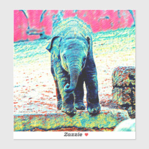 Adesivo AnimalMix_Elephant_002