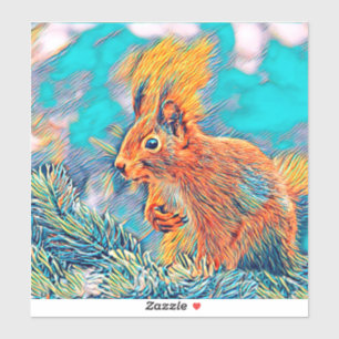 Adesivo AnimalMix_Squirrel_001