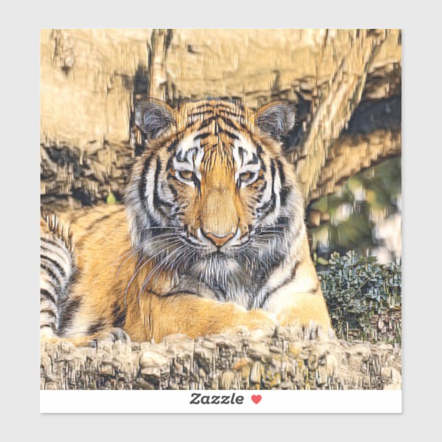 Adesivo AnimalMix_Tiger_009 (Folha)