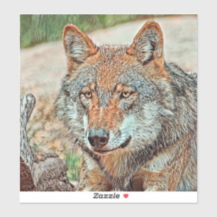 Adesivo AnimalMix_Wolf_003
