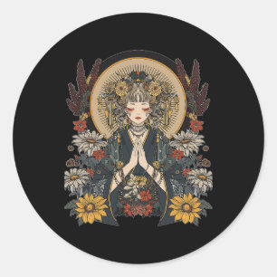 Adesivo Anime Anime Manga Motif Mandala Trabalho de arte
