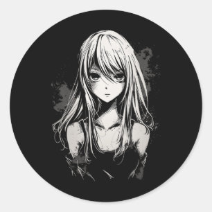 Adesivo Anime de Arte de Pixel do Anime Manga