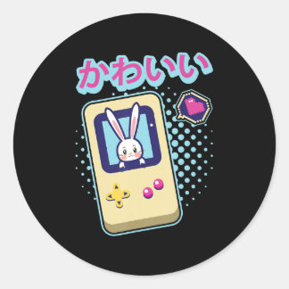 Adesivo Anime Japonês do Jogador Kawaii Pastel Coelho